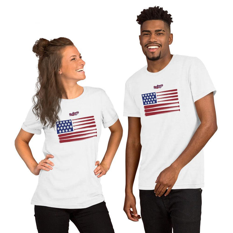 Load image into Gallery viewer, American Flag T-Shirt - No Errors Sports
