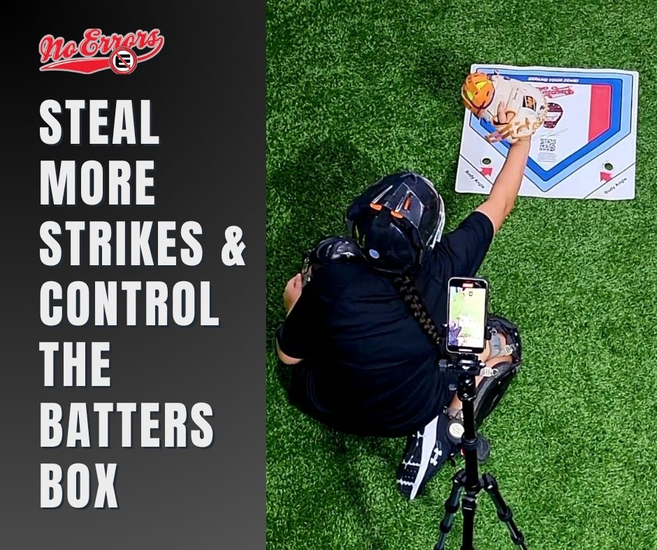Catcher's Zone Mat -  train to steal more strikes