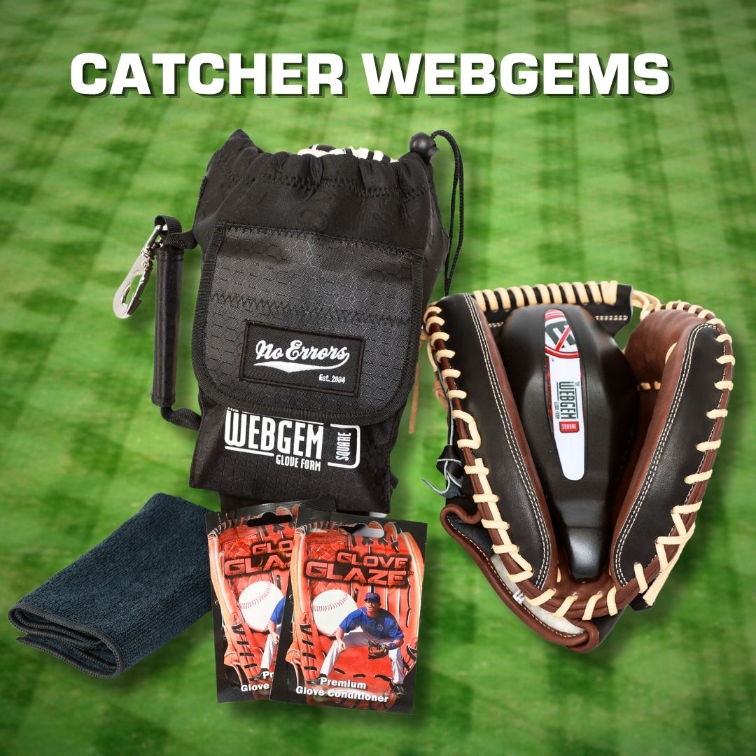 Catchers shape their gloves with Webgems