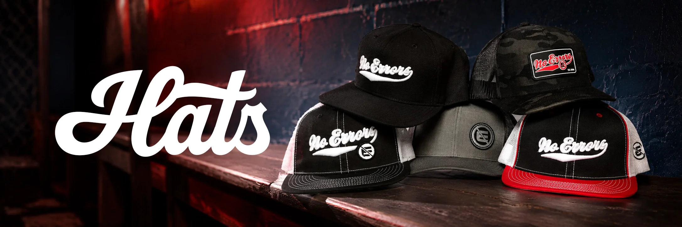 Baseball Caps - No Errors Sports