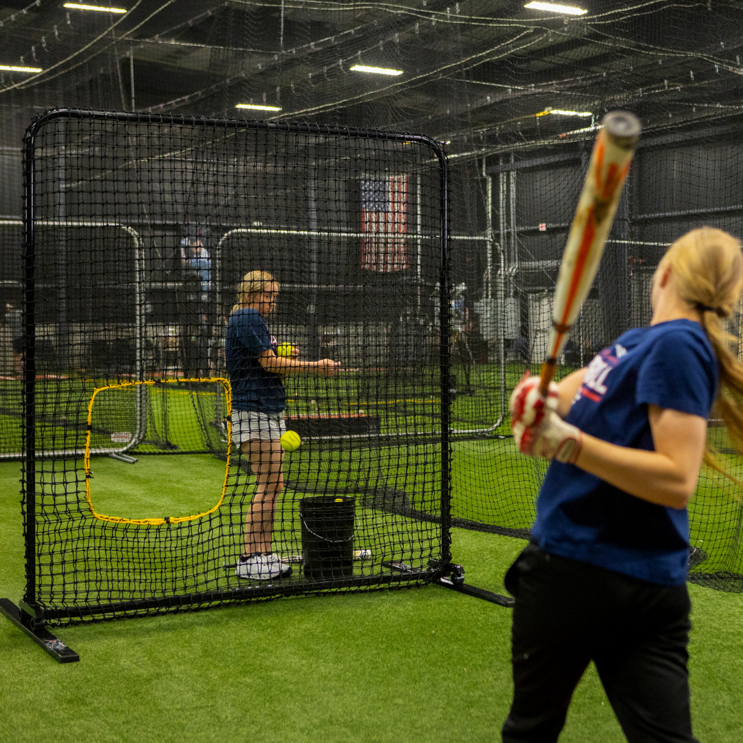 Web Flex Pro 7x7 Softball Pitching Screen | Ricochet-Free Protection | Lifetime Warranty