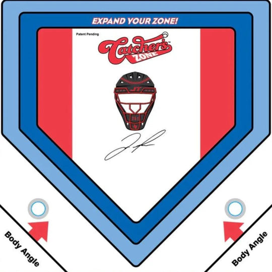 Catcher's Zone Mat for Baseball and Softball