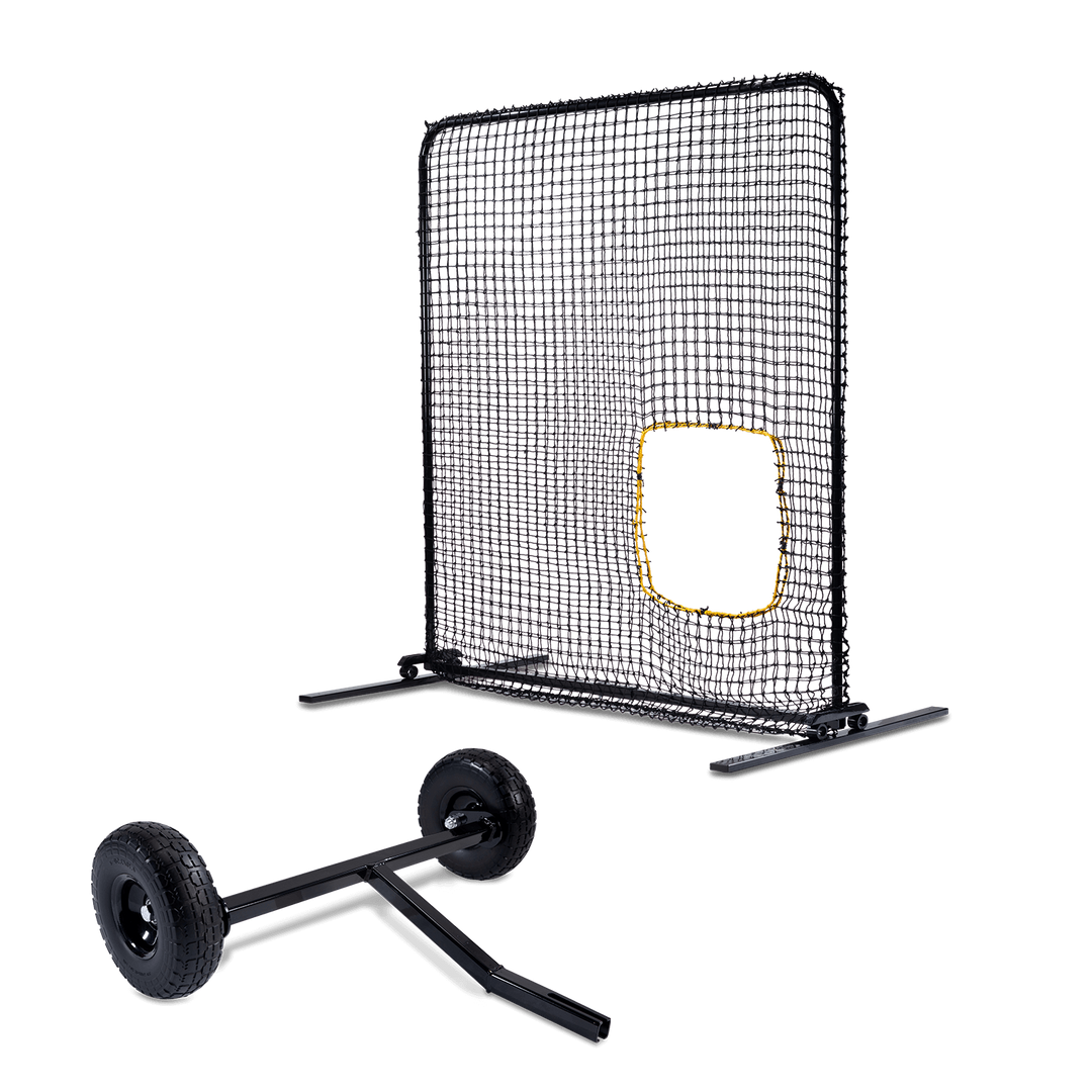 Web Flex Pro 7x7 Softball Pitching Screen | Ricochet-Free Protection | Lifetime Warranty