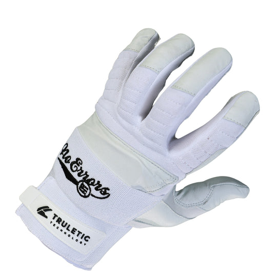Dillo batting glove open hand view showing flexibility comfort and protective design