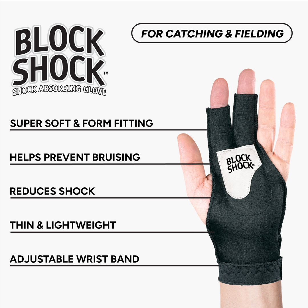 Markwort Blockshock Padded Shock Absorbing Inner Baseball Glove - Adult