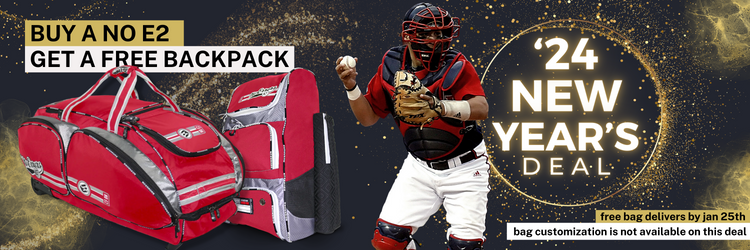 Sac De Sport Boombah Pour Receveur Softball, Noir/jaune Fluo, Superpack