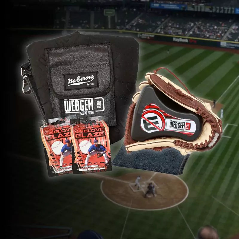 No Errors Webgems tool to shape and protect your baseball glove for improved fielding