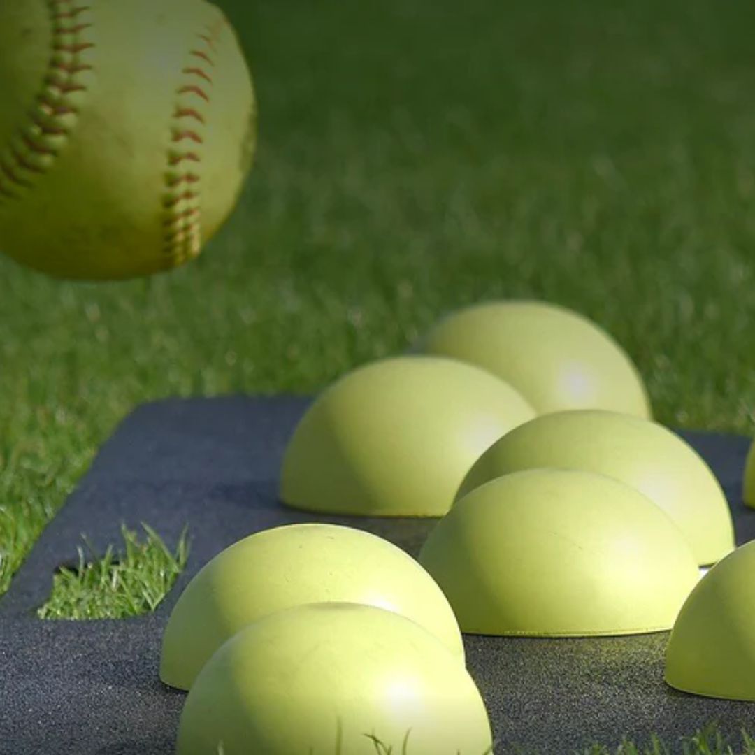 Lightweight, fully assembled fielding training mat designed for easy transport and effective defensive practice anywhere.