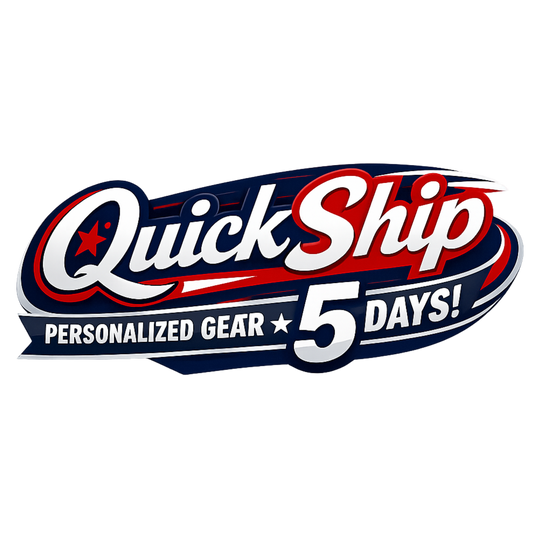 Embroidered Name & Number – Quick Ship
