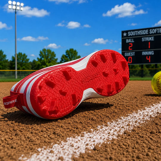 Womens Softball MOLDED CLEAT, Increased Stability-SQAIRZ GFP2™