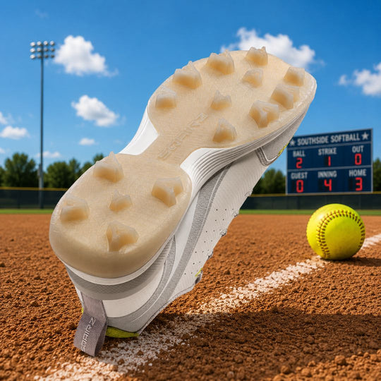 Womens Softball MOLDED CLEAT, Increased Stability-SQAIRZ GFP2™