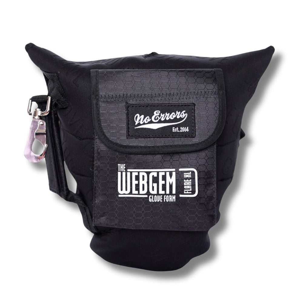 Softball glove carrying case protects and shapes mitts 