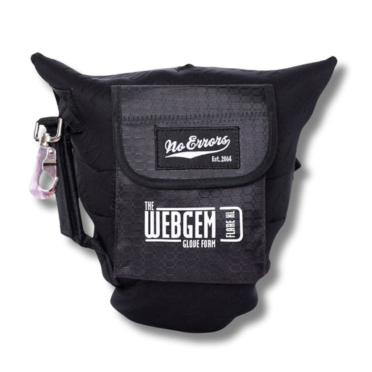 Softball glove carrying case protects and shapes mitts 