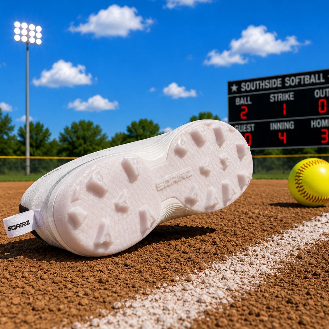 Womens Softball MOLDED CLEAT, Increased Stability-SQAIRZ GFP2™