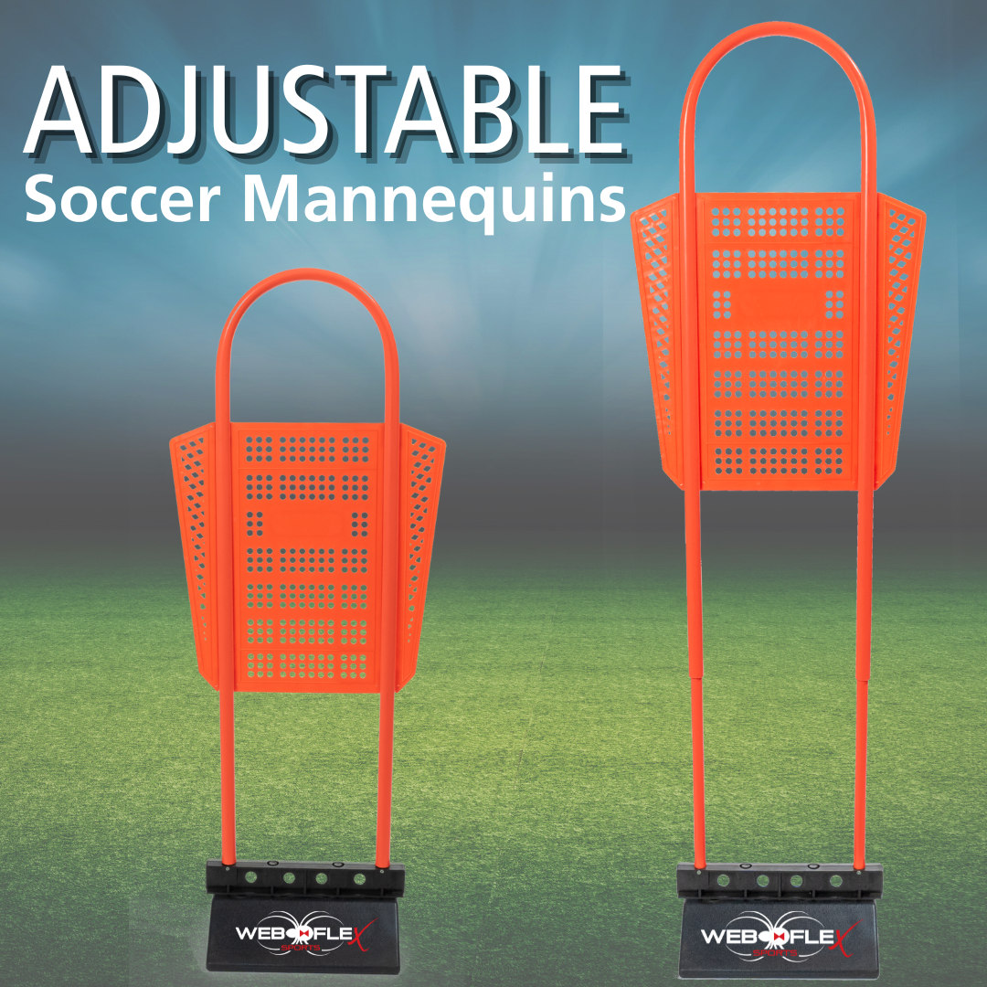 Web Flex Soccer Mannequin, No Base