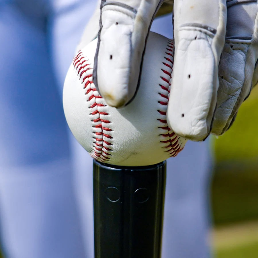 Rotor System USA Pro Series Adjustable Baseball / Softball Batting Tee -  Black Base