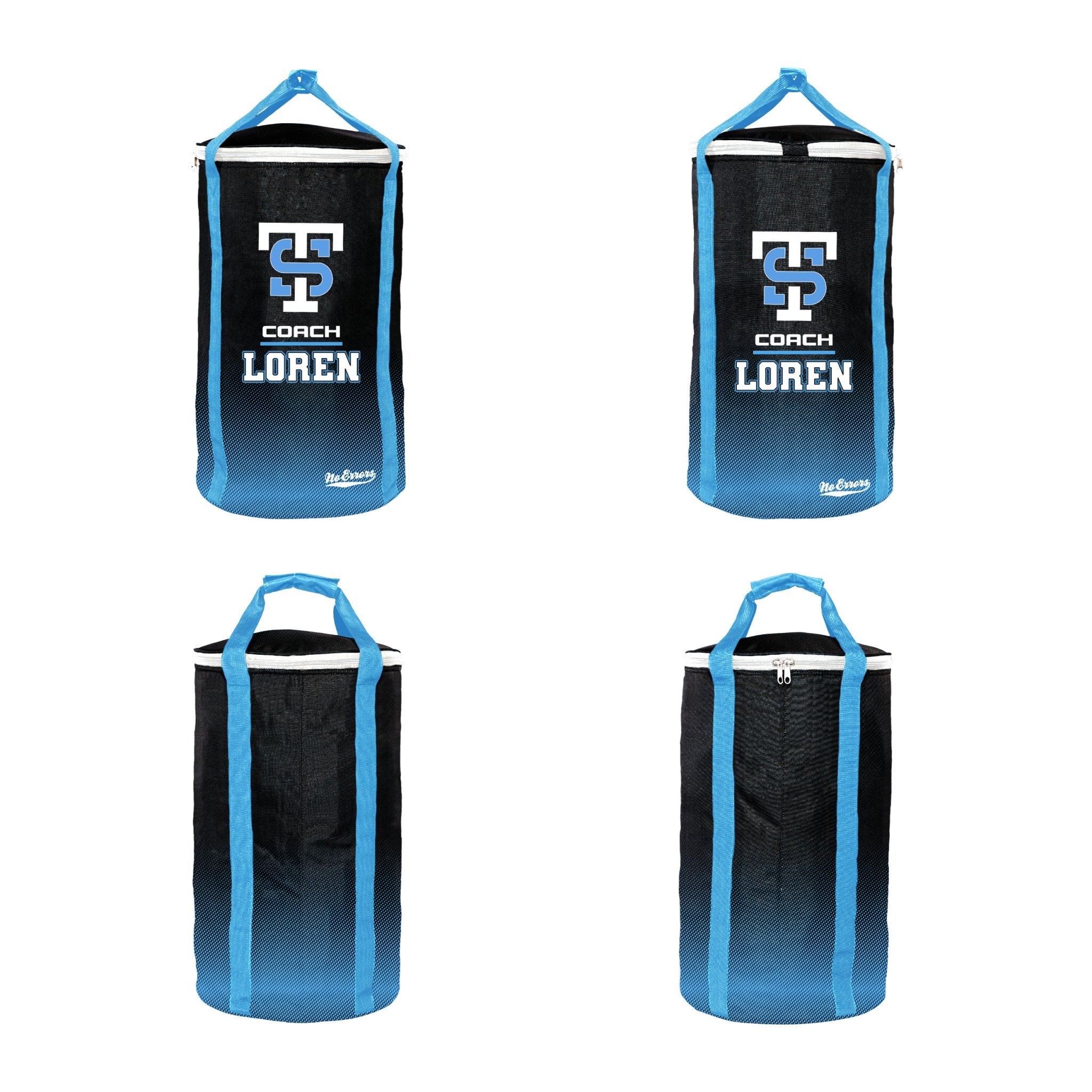 The Clubby baseball coach bag with flat bottom design and custom team logo