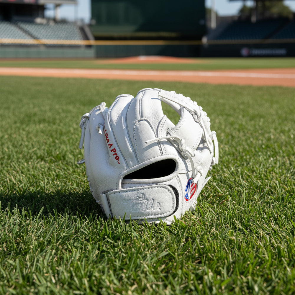 back view of training glove