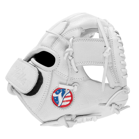 side view of training glove 