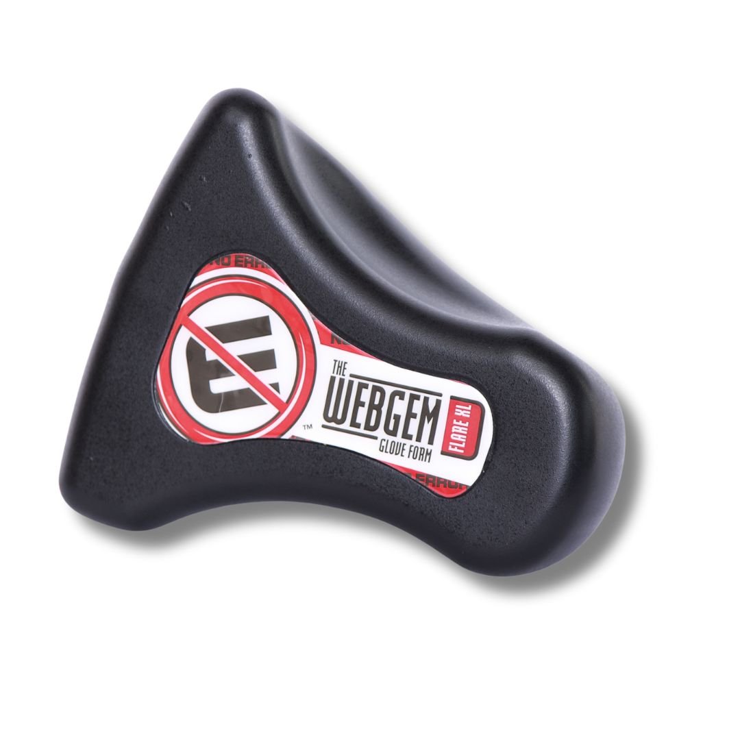 The Flare XL mold from No Errors Sports shapes baseball and softball gloves 