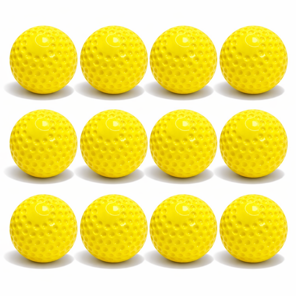 Markwort Pitching Machine Baseballs with Dimples - Dozen