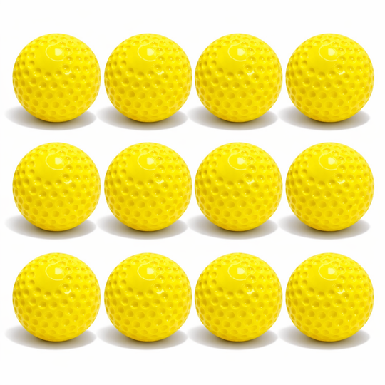 Markwort Pitching Machine Baseballs with Dimples - Dozen