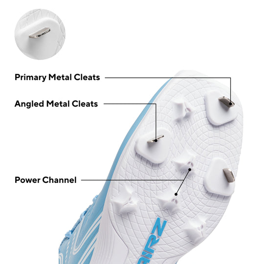 SQAIRZ GFP™ Metal Spikes | Mens Footwear