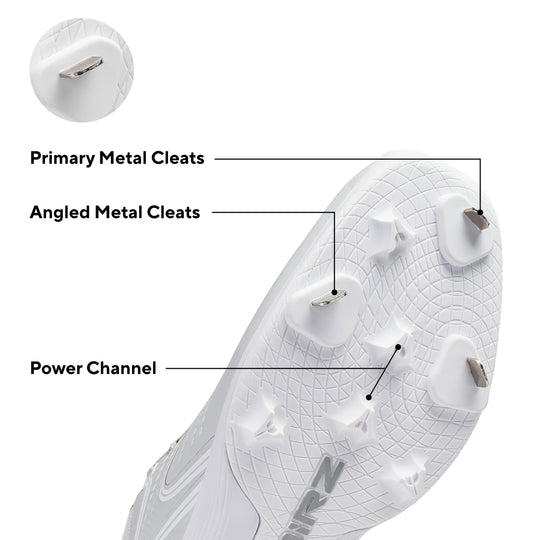 SQAIRZ GFP™ Metal Spikes | Mens Footwear