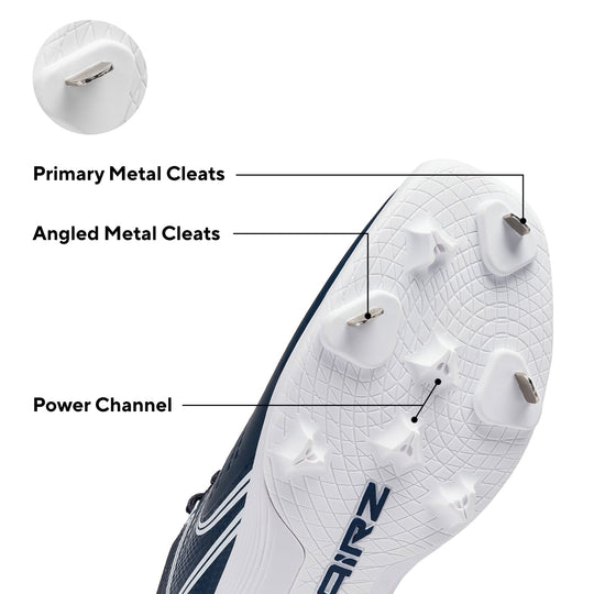 SQAIRZ GFP™ Metal Spikes | Mens Footwear