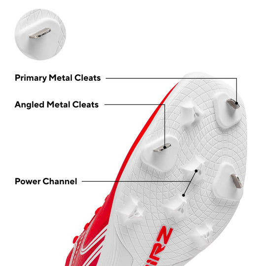 SQAIRZ GFP™ Metal Spikes | Mens Footwear