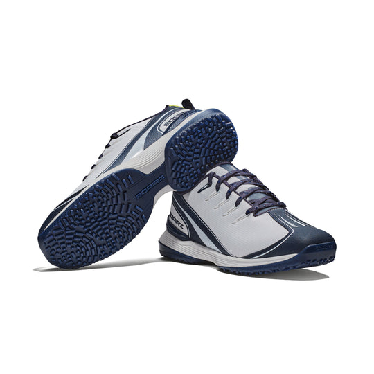 patented SQAIRZ wide toe box allows all five toes to engage naturally with the ground, creating a more stable foundation that helps players maximize balance, power, and performance.