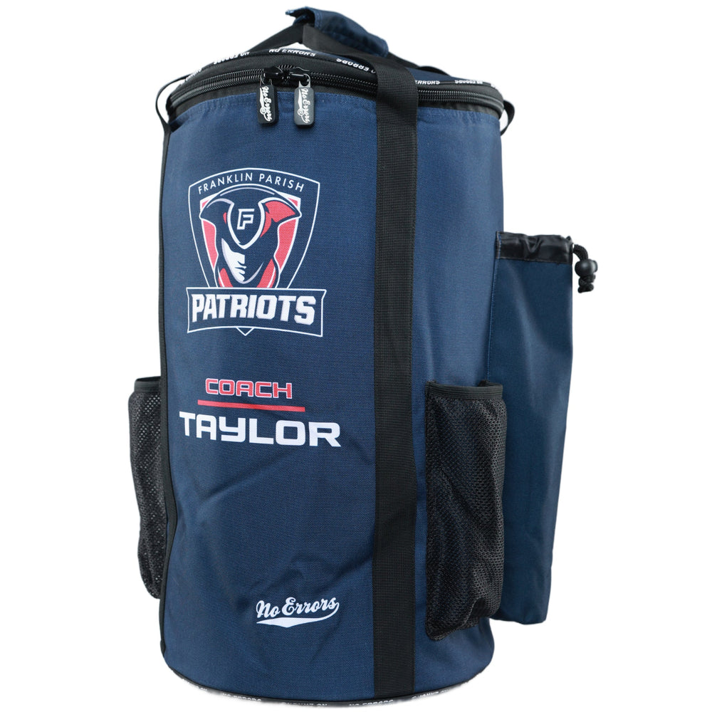 ideal for coaches carrying baseballs securely to the field