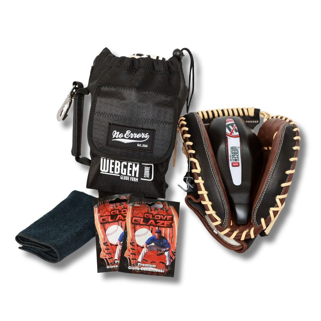 The Square Baseball Catchers Mitt Glove Care System NO