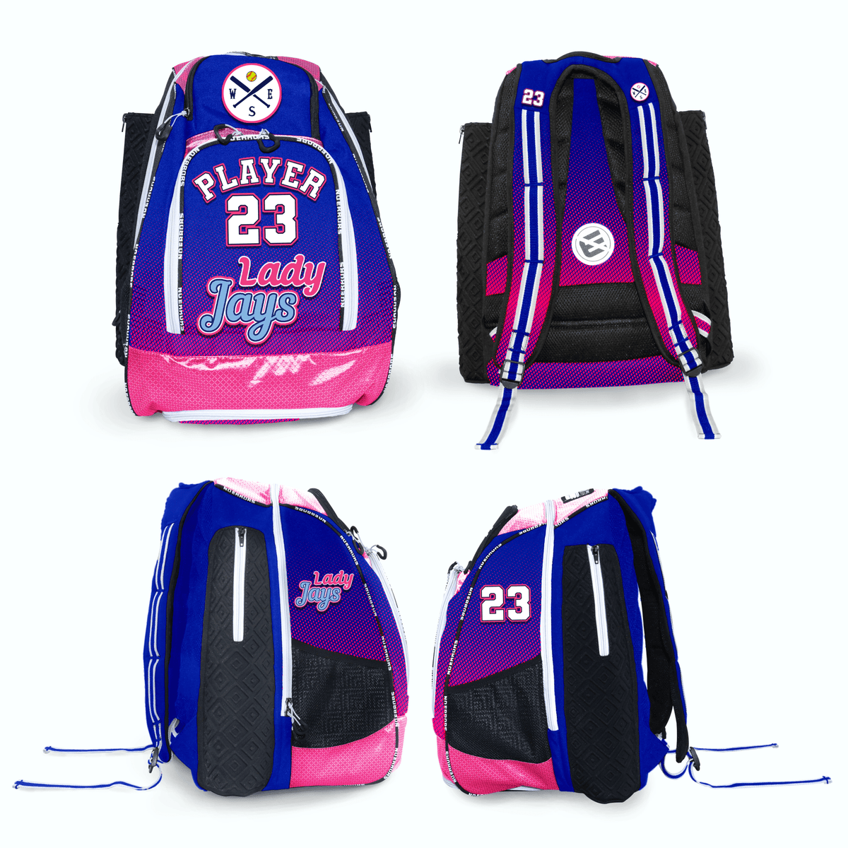 West Side Lady Jays Softball RBP Backpack - No Errors Sports