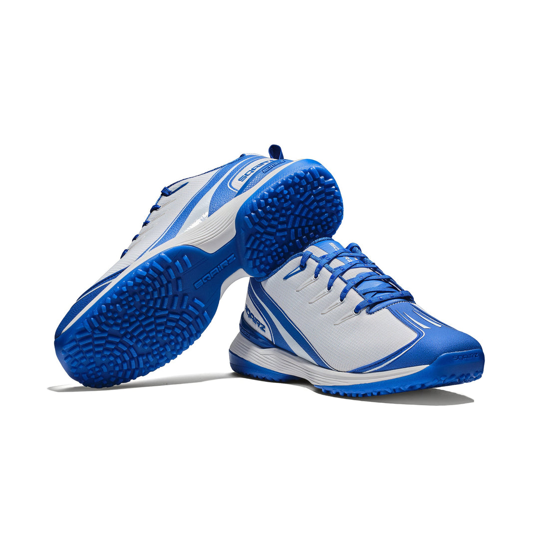 SQAIRZ GFP2 women's softball turf shoes in royal blue for softball practice training and game day