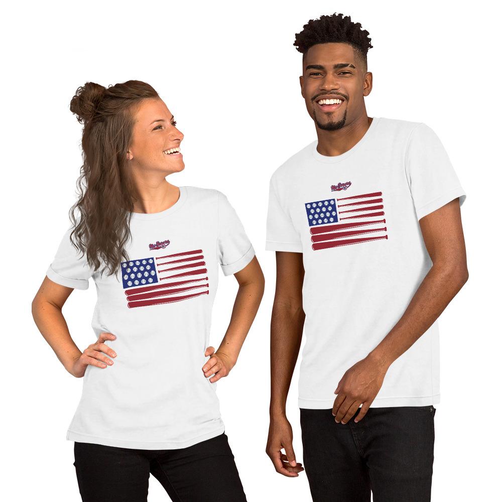 American Flag T-Shirt - No Errors Sports