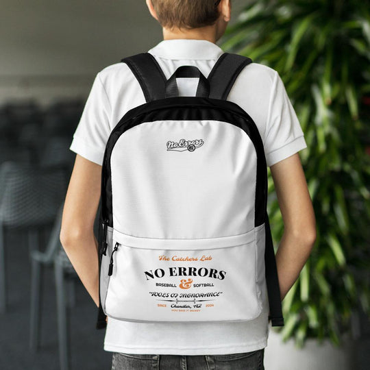 baseball catchers school backpack