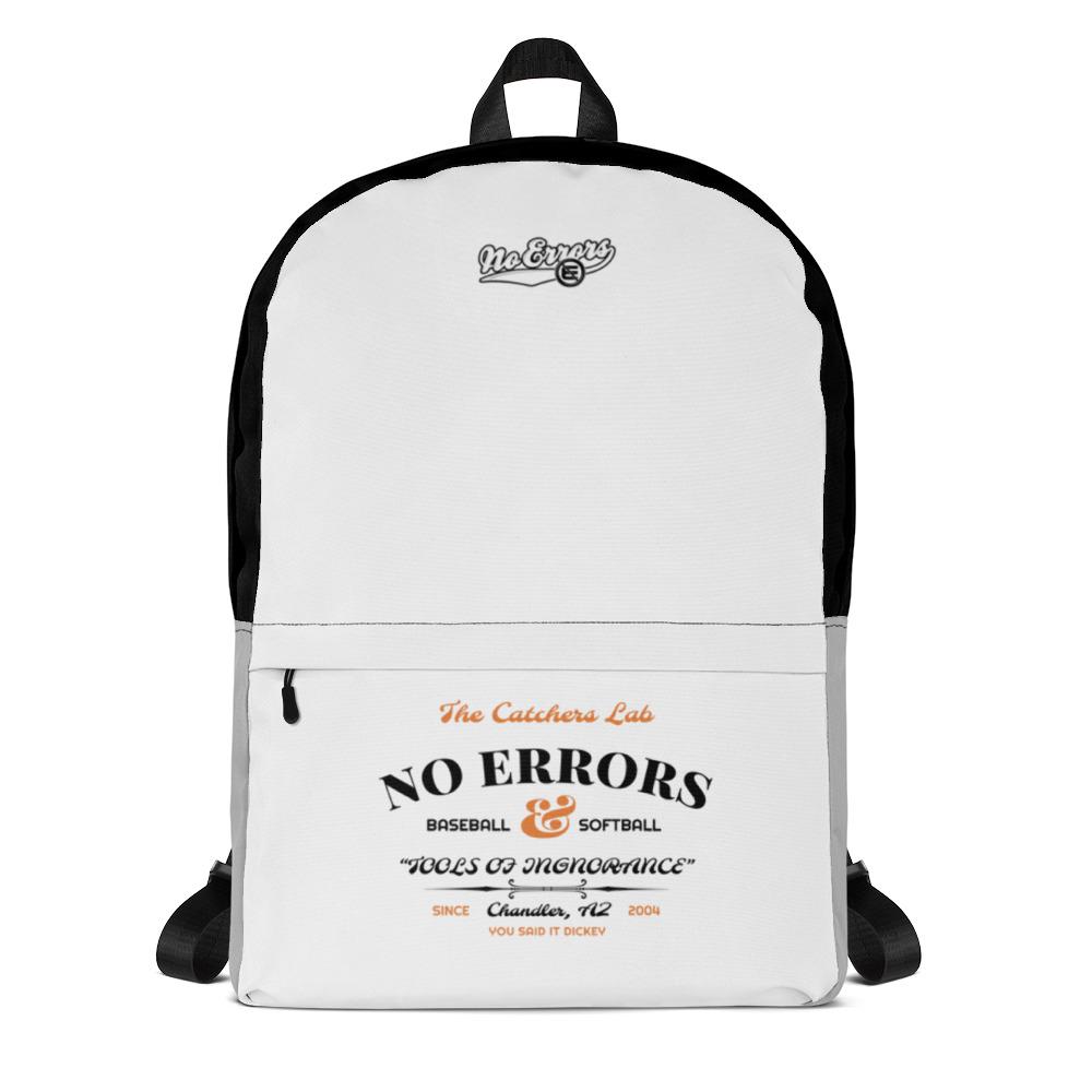 baseball catchers school backpack