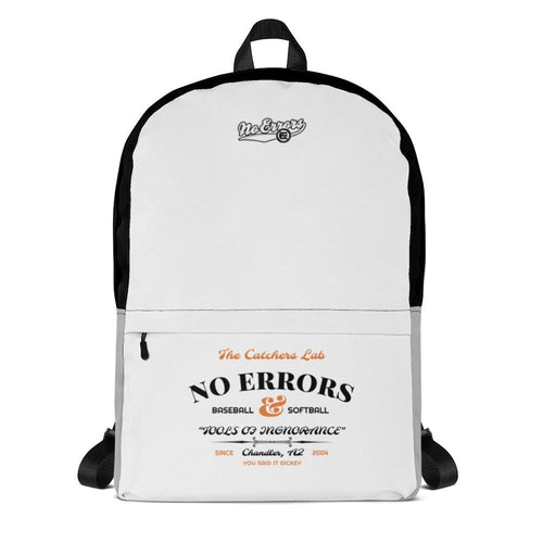 baseball catchers school backpack