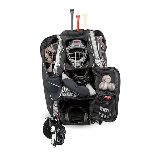 Amazon.com : Boombah Rolling Catchers Superpack 2.0 Baseball/Softball Gear  Bag - 23-1/2