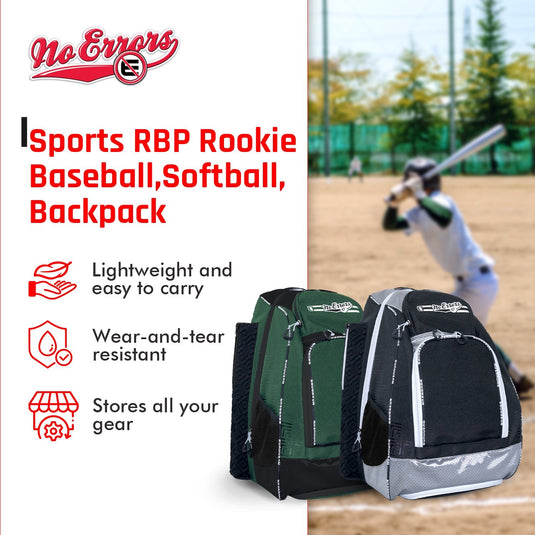 RBP Backpack Bag - No Errors Sports