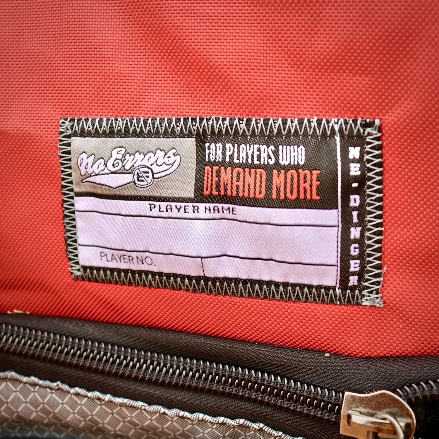 The Dinger Baseball Bat Bag - 15 Compartments For More Storage Than Other Baseball Equipment Bags Room For 4 Bats Velcro Batting Glove Strip Hangs On A Fence Rolling Wheels