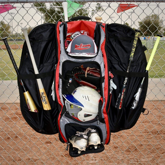 the dinger; baseball bat bag