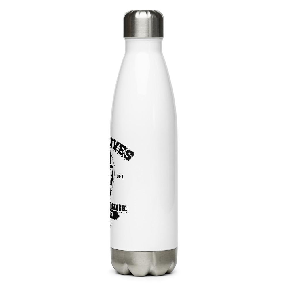 Wear Your Mask Stainless Steel Water Bottle - No Errors Sports