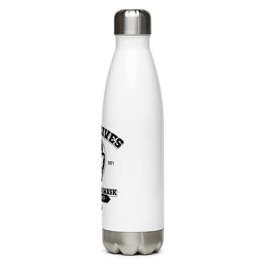 Wear Your Mask Stainless Steel Water Bottle - No Errors Sports