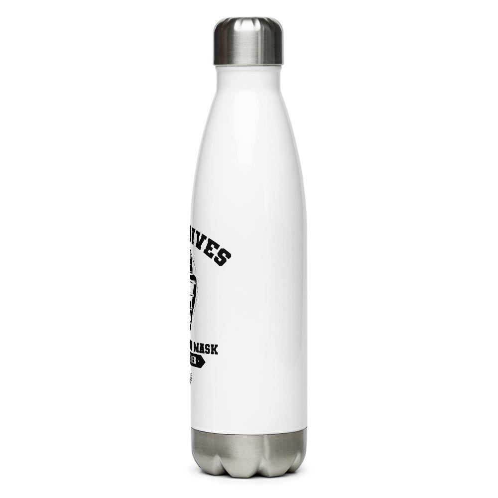 Wear Your Mask Stainless Steel Water Bottle - No Errors Sports