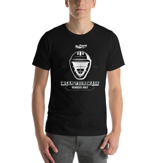 Wear Your Mask Unisex T-Shirt - No Errors Sports