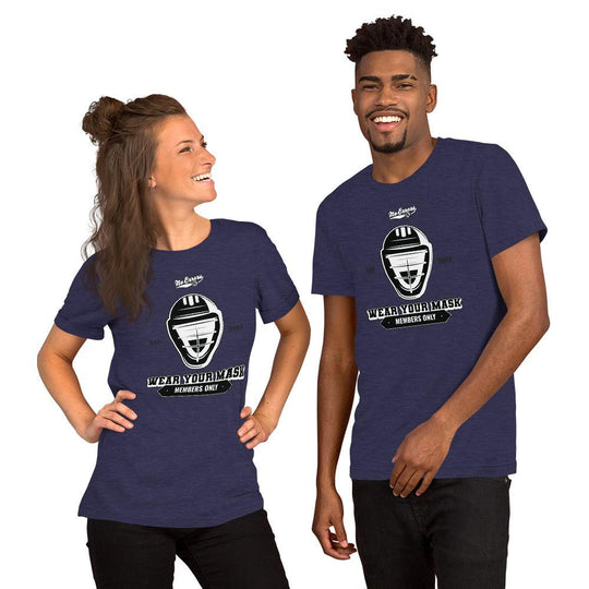 Wear Your Mask Unisex T-Shirt - No Errors Sports